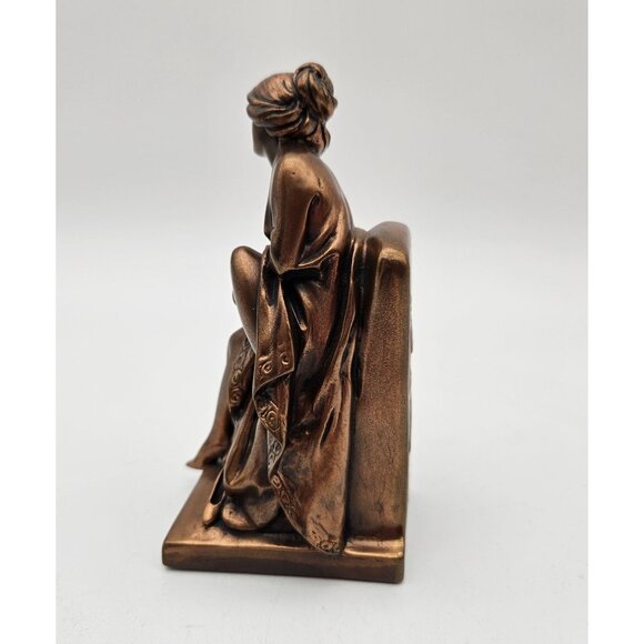 Vintage 1978 Giovanni Schoeman Cold Cast Bronze Sculpture Quessa - Picture 5 of 11